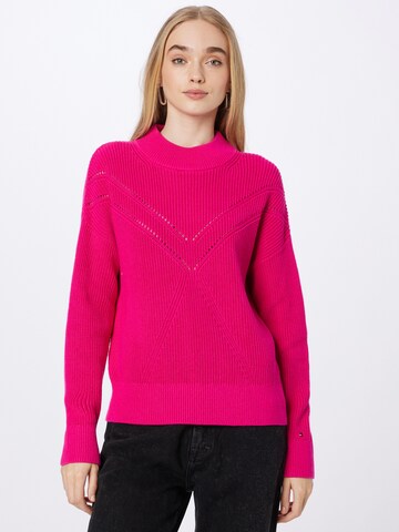 TOMMY HILFIGER Svetr – pink: přední strana