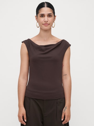 Vero Moda Petite Shirts i brun: forside