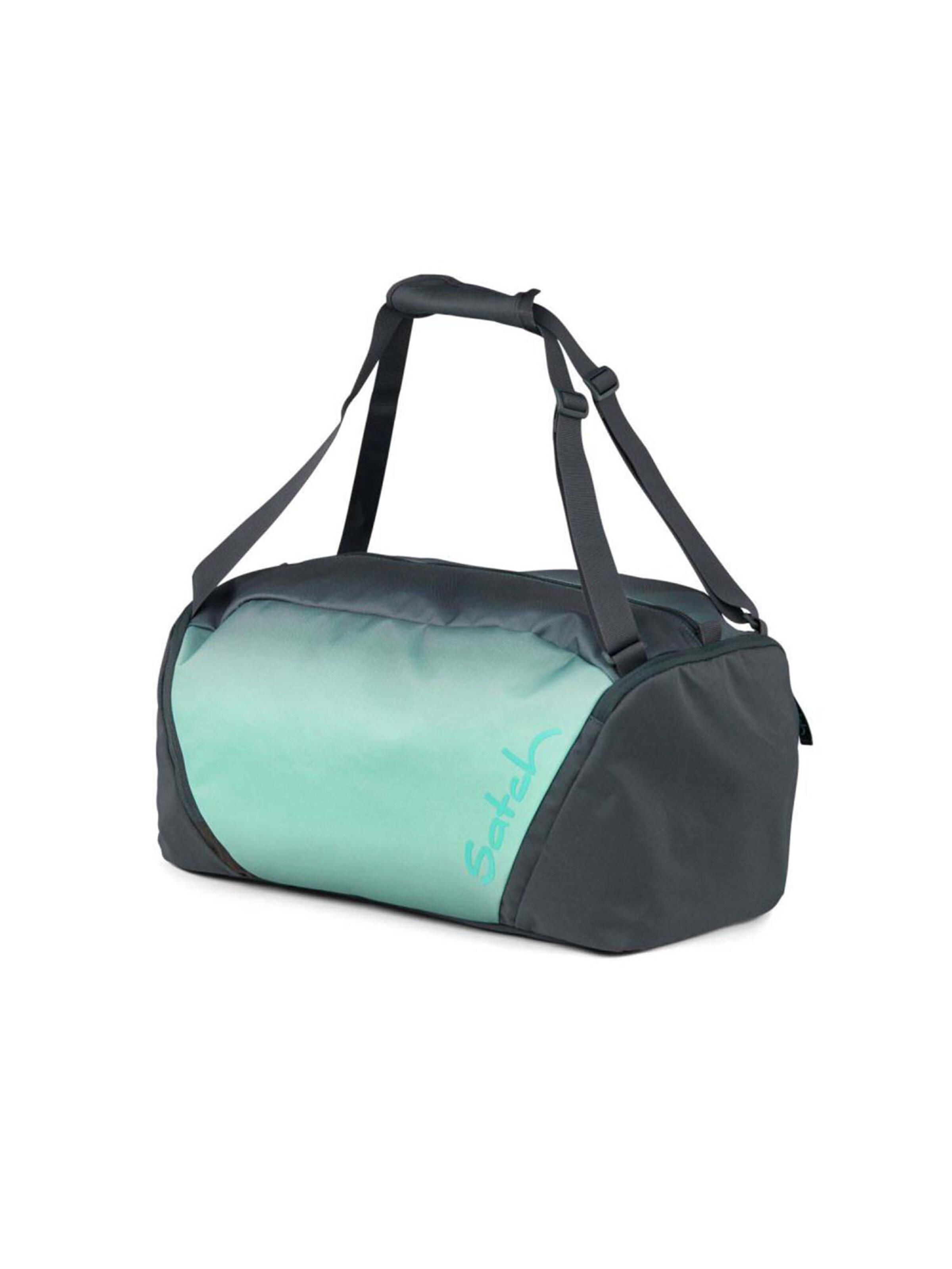 Satch Backpack 'Pack Schulrucksack Set 3tlg' in Green