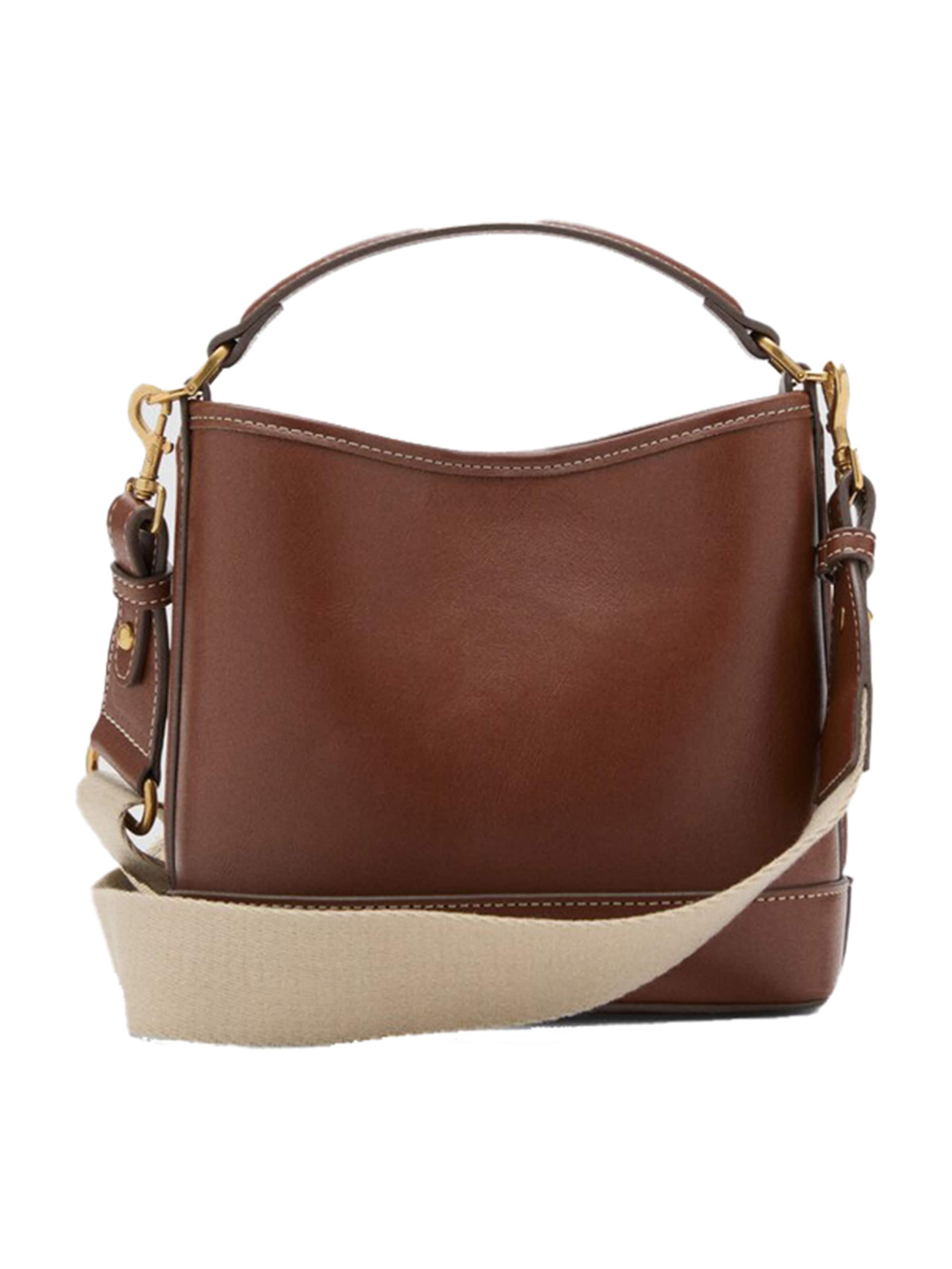 MANGO Handtasche 'ISOLDA' in Braun: Vorderseite