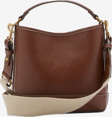 MANGO Torebka 'ISOLDA' w kolorze brązowy: przód