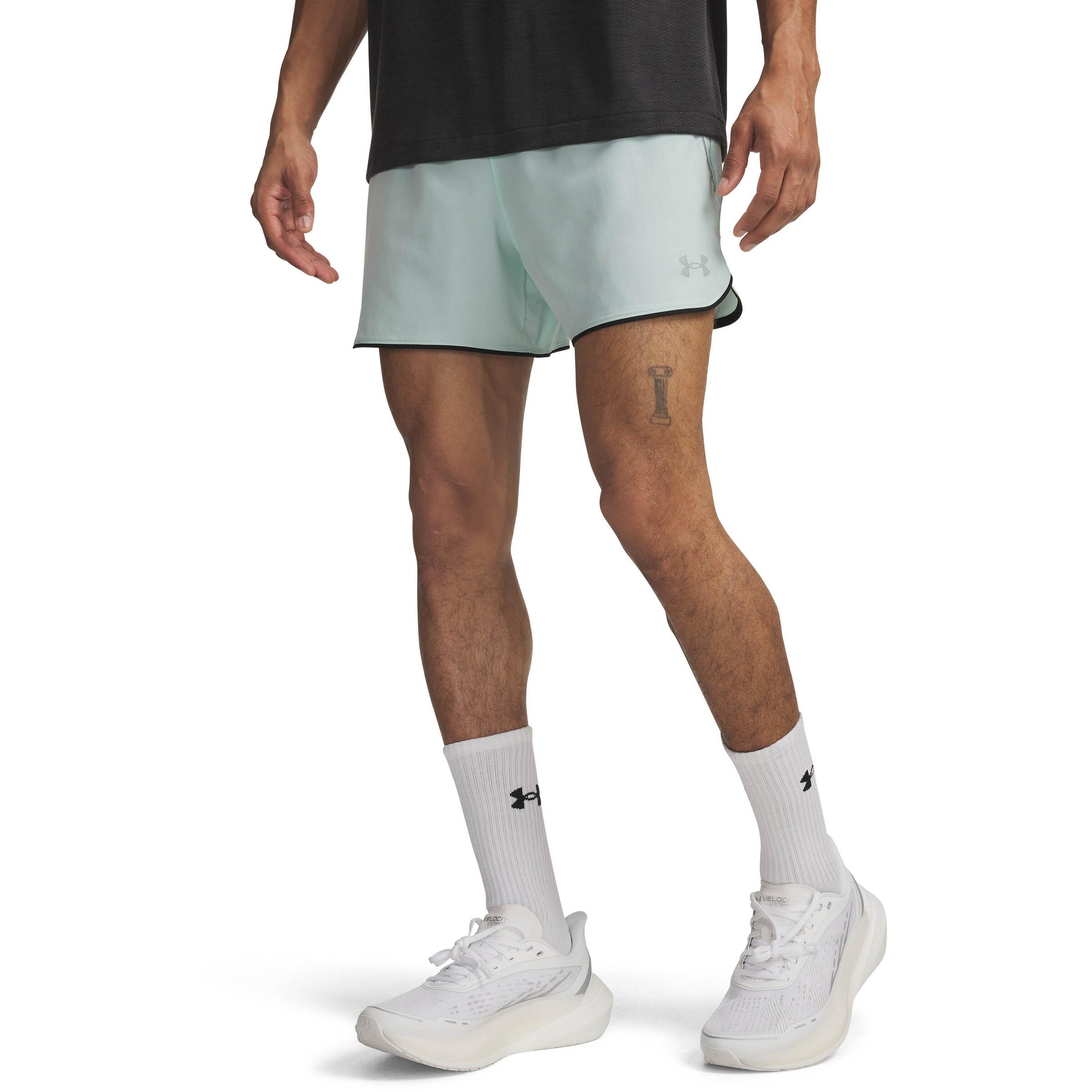 UNDER ARMOUR Regular Workout Pants 'VELOCITI PRO 5IN' in Green
