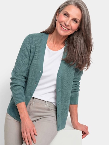 Goldner Knit cardigan in Green