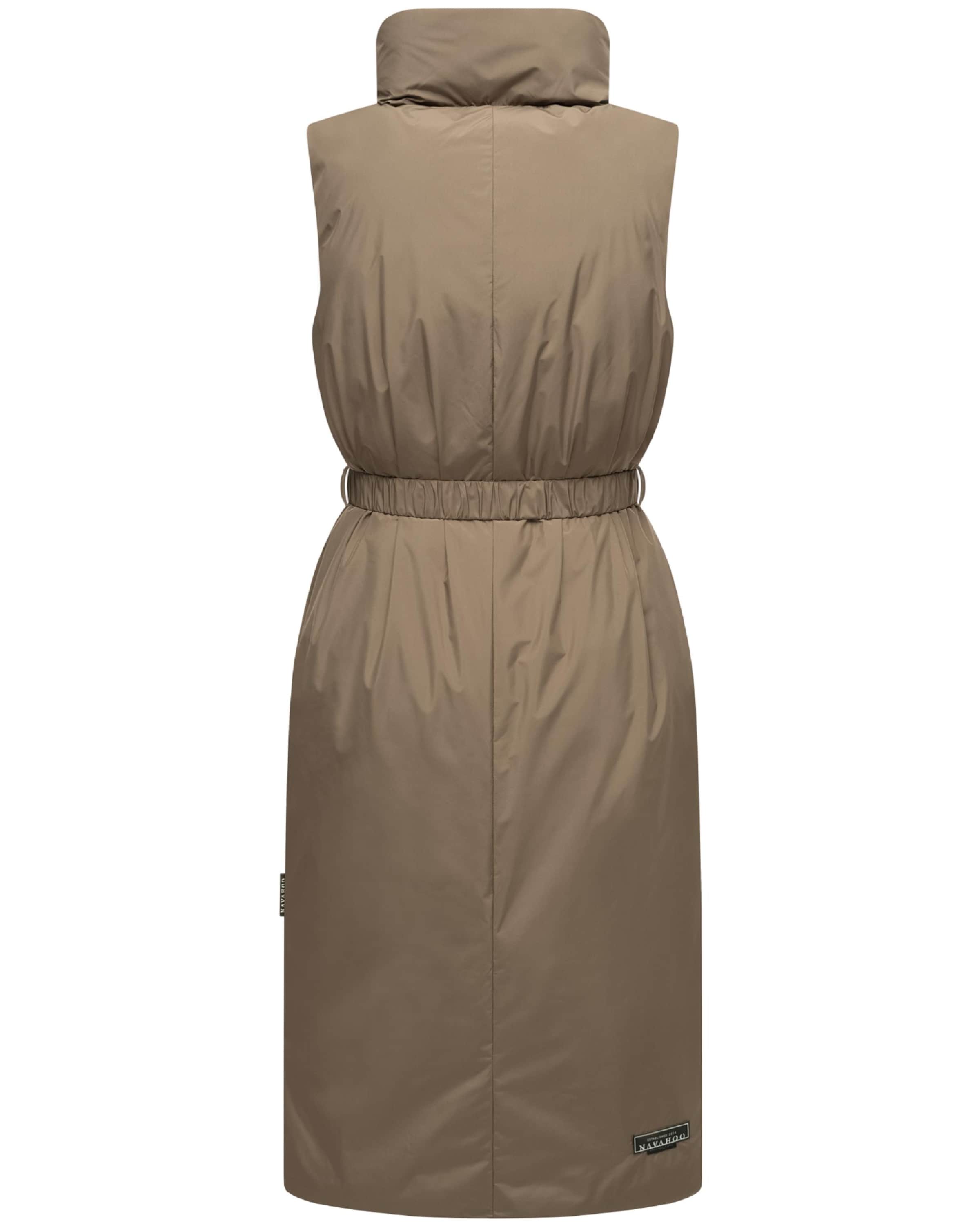 NAVAHOO Weste 'Abendlied XIV' in Braun