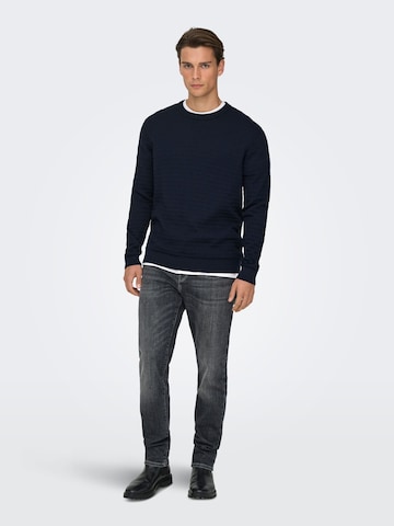 Only & Sons - Jersey 'ONSBerry' en azul