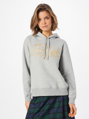 Sweat-shirt TOMMY HILFIGER en gris : devant