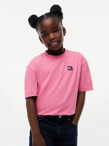 TOMMY HILFIGER T-Shirt 'Essential' in Pink: Vorderseite