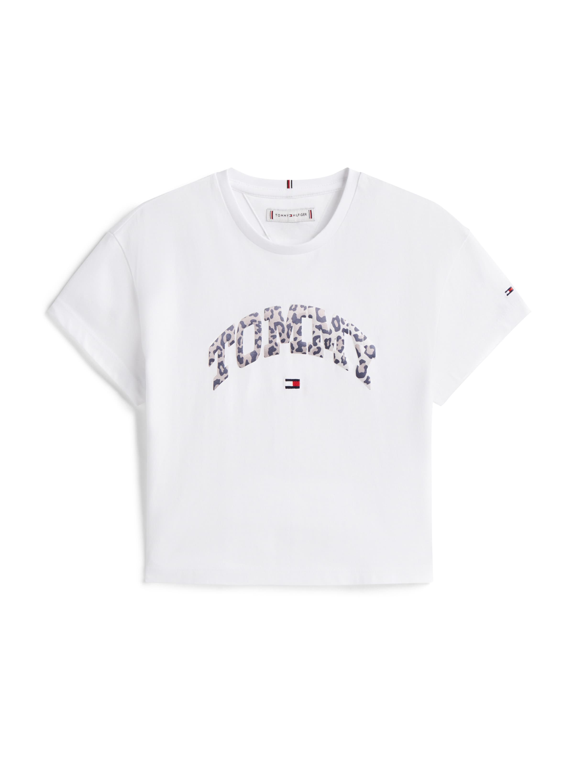 TOMMY HILFIGER Bluser & t-shirts 'VARSITY' i hvid: forside