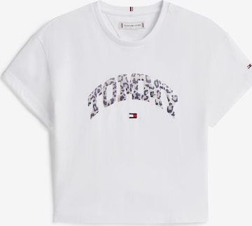 TOMMY HILFIGER Футболка 'VARSITY' в Белый: спереди