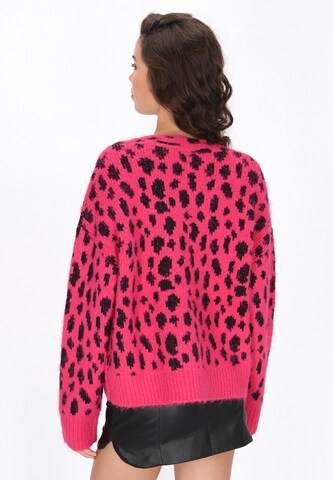 Cardigan myMo ROCKS en rose