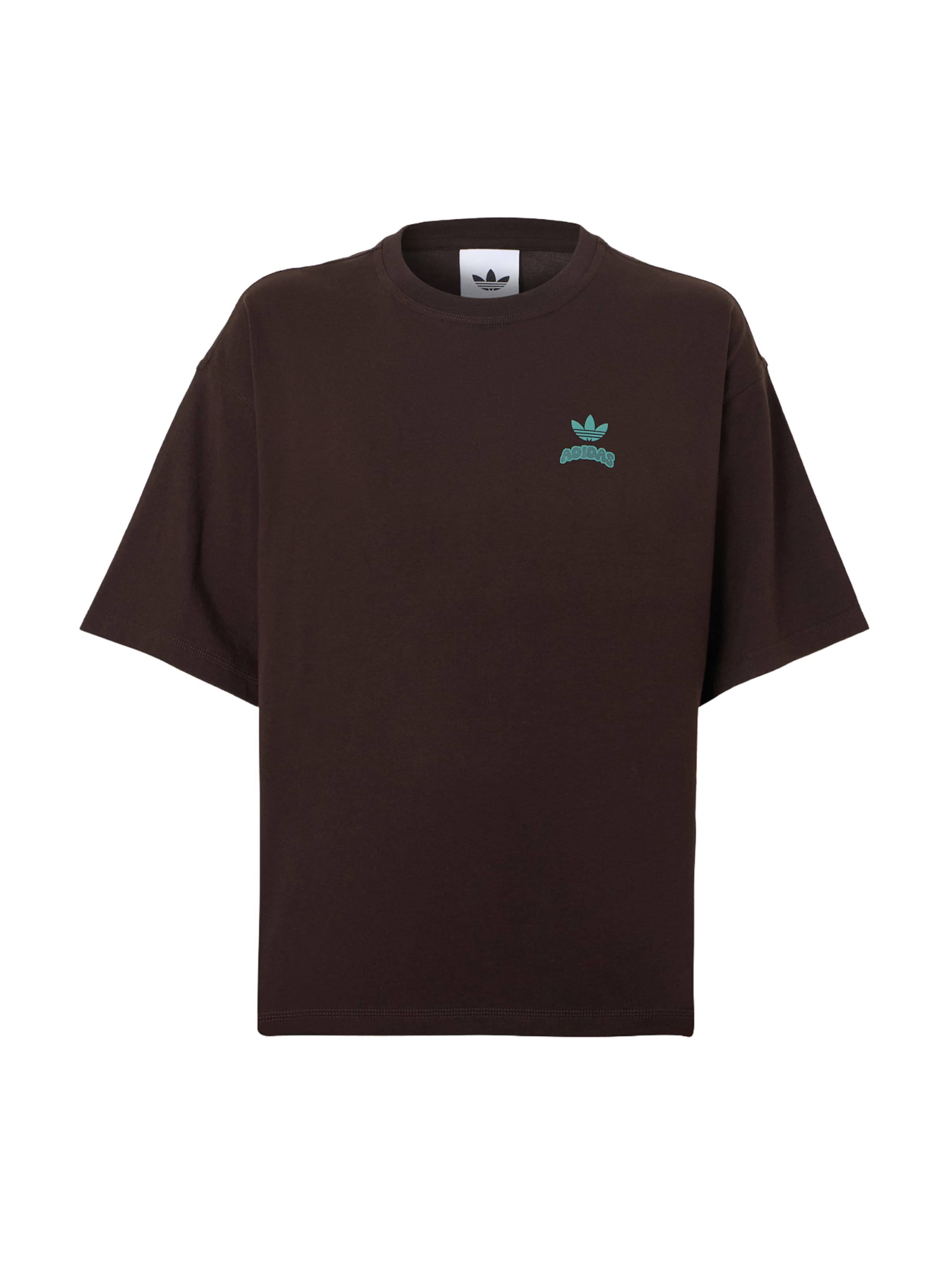 ADIDAS ORIGINALS Μπλουζάκι 'BURGER' σε μαύρο: μπροστά