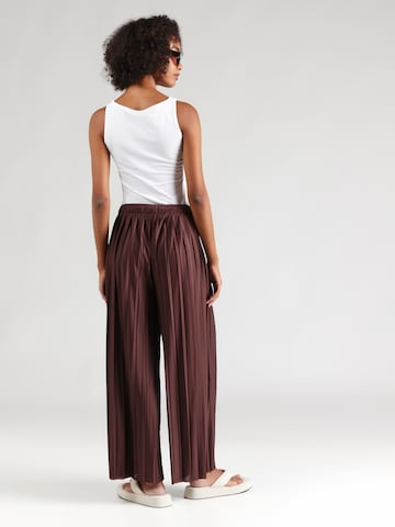 ABOUT YOU Bő szár Nadrág 'Caren' - piros