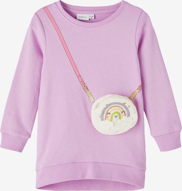 NAME IT Sweatshirt 'Lelisa' in Purple: front