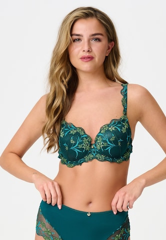 LingaDore T-shirt BH in Groen: voorkant