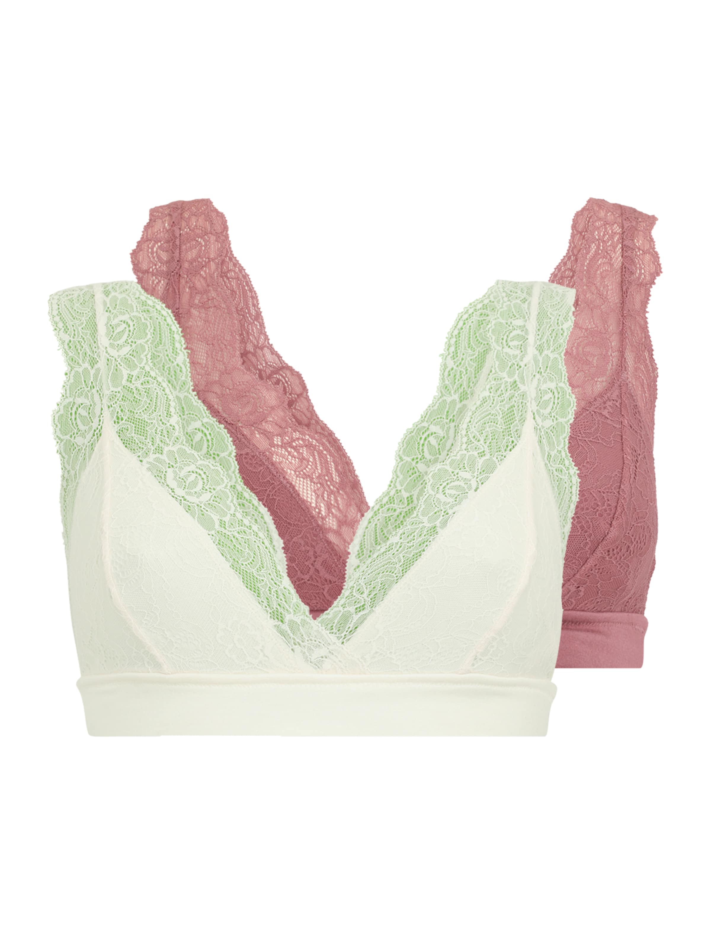 MAMALICIOUS Podprsenka 'MLADIA TESS' - svetlozelená / staroružová / biela, Produkt