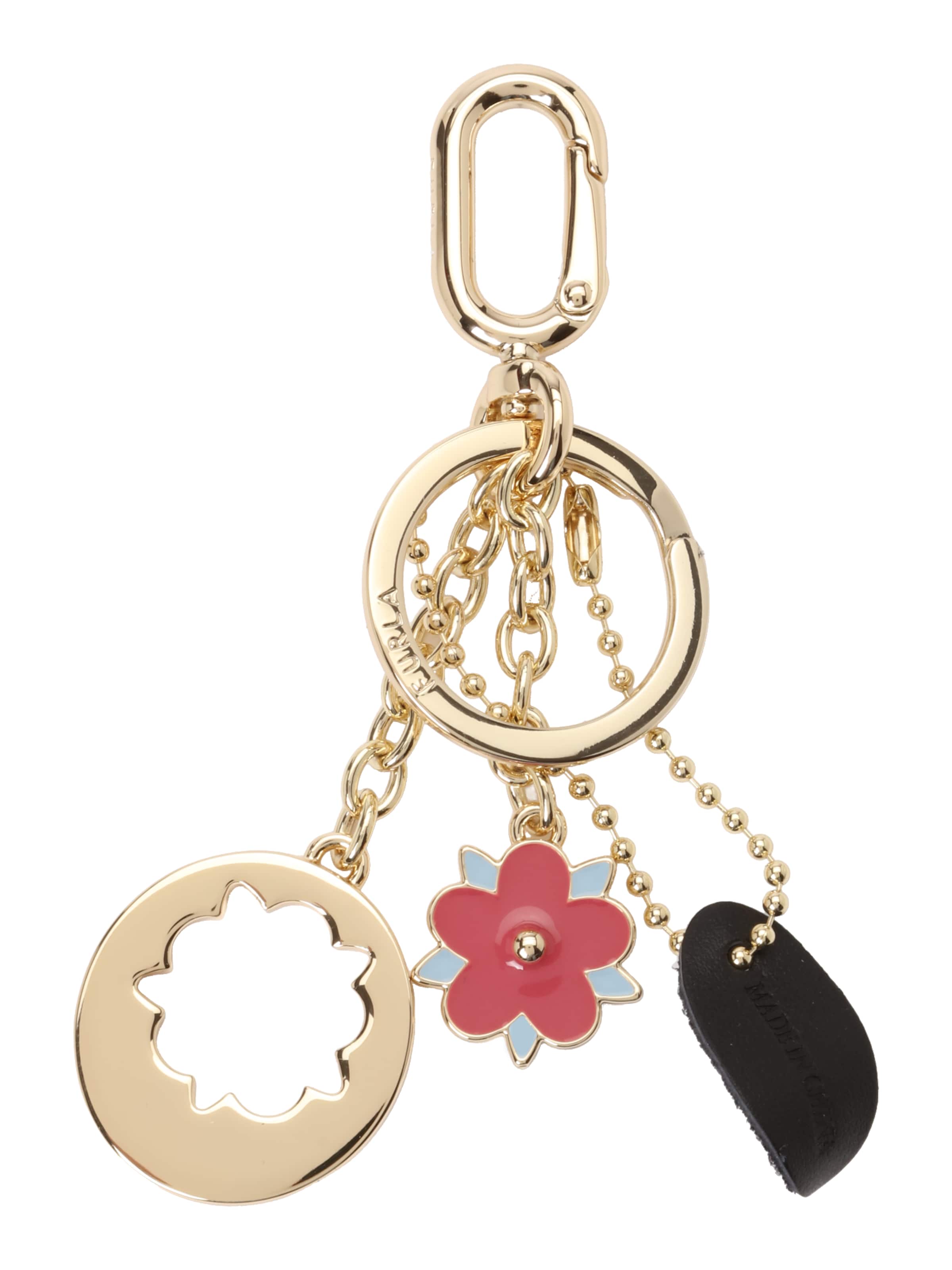 FURLA - Llavero en rojo: frente