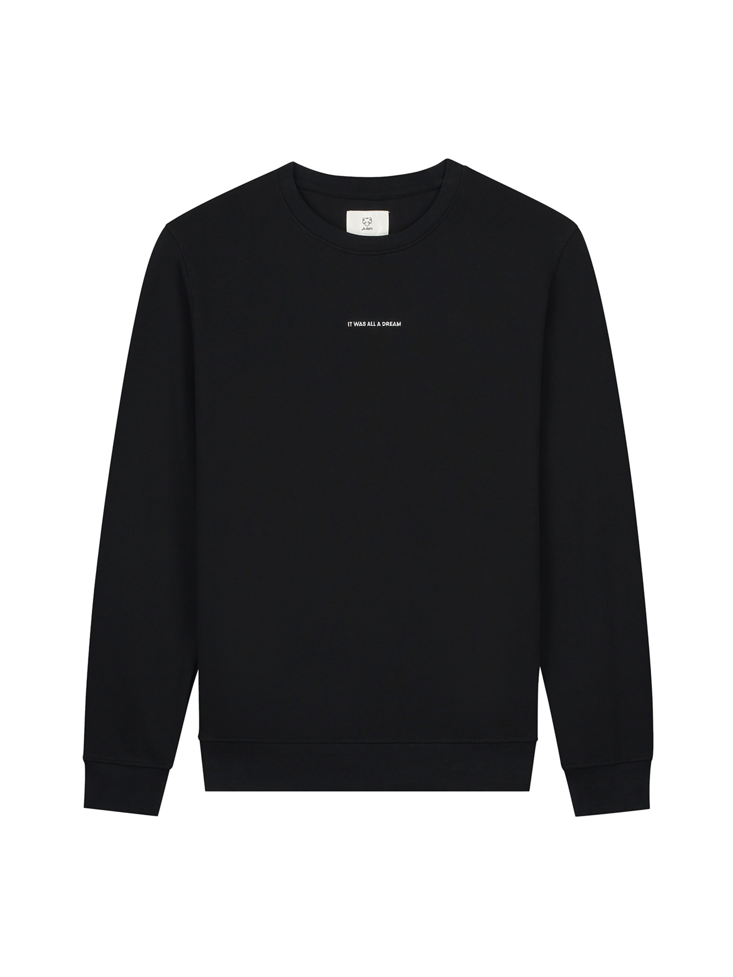 A-dam Sweatshirt in Black: front