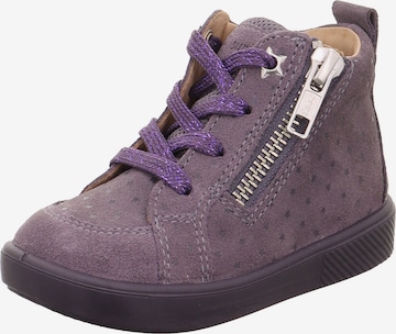 SUPERFIT First-step shoe 'SUPIES' in Purple: front