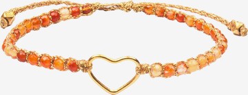 Samapura Jewelry Armband in Oranje: voorkant