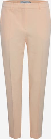 Pantalon à plis 'LEXI' ICHI en orange : devant