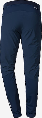 Coupe slim Pantalon outdoor 'Hestad' Schöffel en bleu