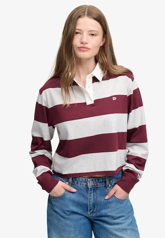 Superdry & Co Shirt 'Athletic Essential' in Red: front