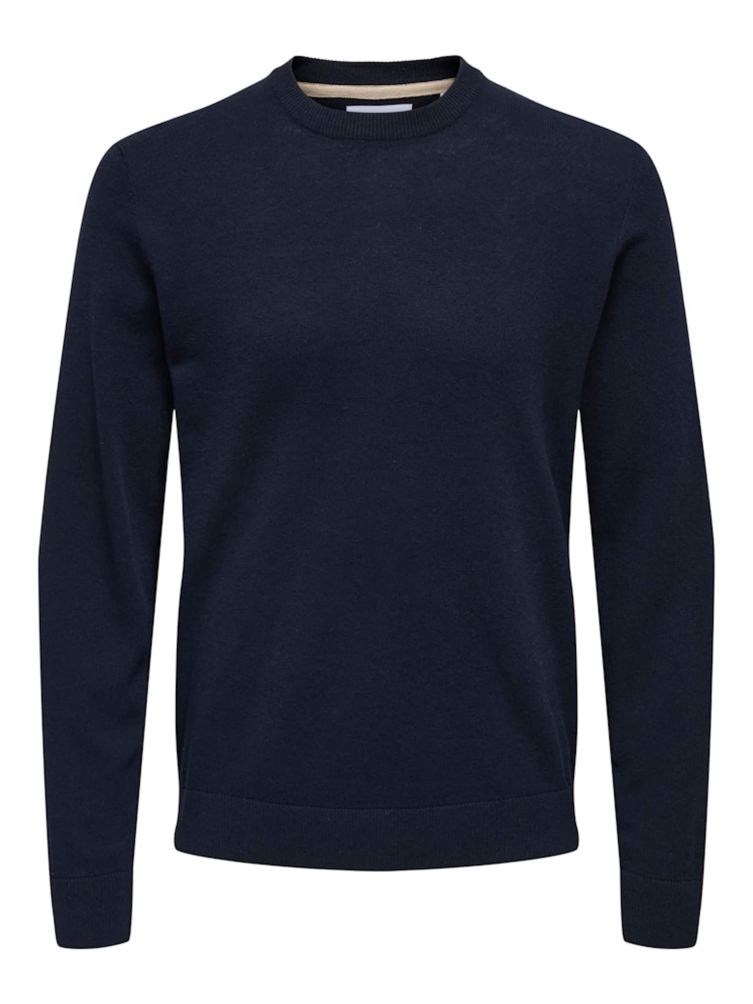 Only & Sons Sweater 'ONSREX' in Blue: front