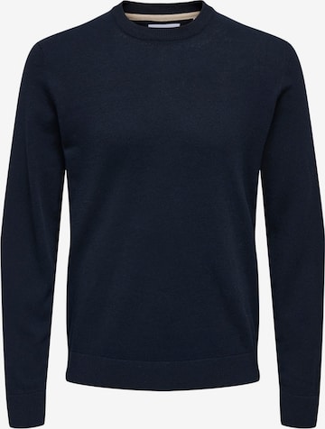 Pull-over 'ONSREX' Only & Sons en bleu : devant