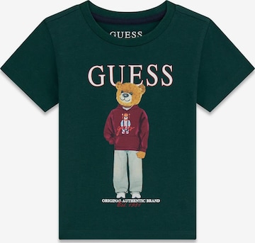 GUESS T-Shirt in Grün: Vorderseite