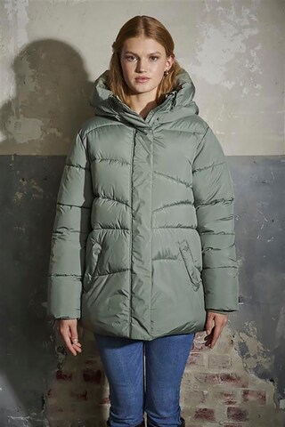Hailys Winter Jacket in Green: front