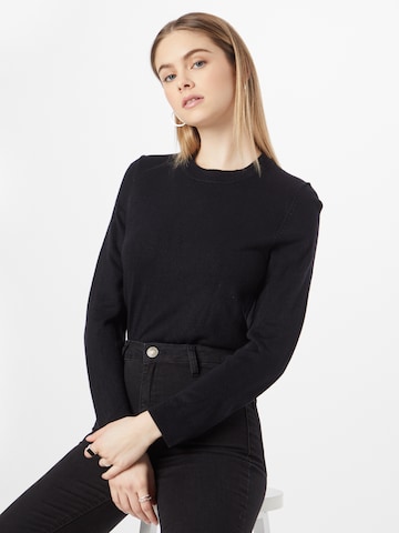 Pull-over OVS en noir : devant