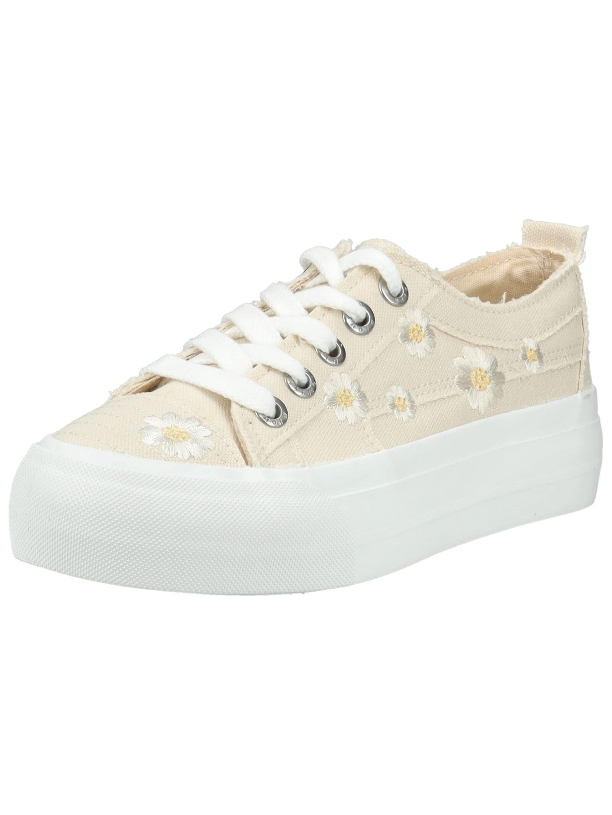 Blowfish Malibu Sneakers laag in Beige: voorkant