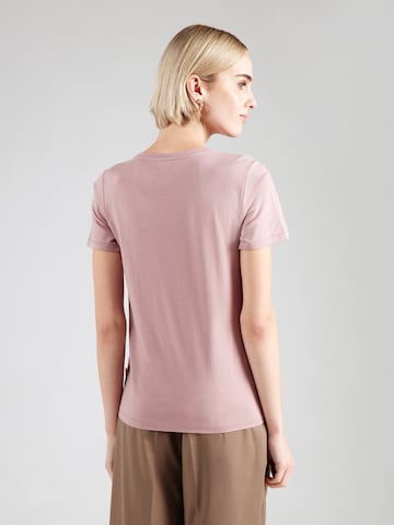 T-shirt Marc O'Polo en rose : derrière