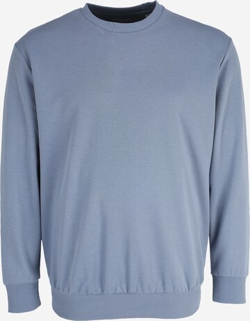 Sweat-shirt Jack & Jones Plus en bleu : devant