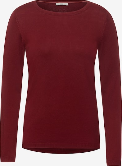 CECIL Sweater in Burgundy, Item view