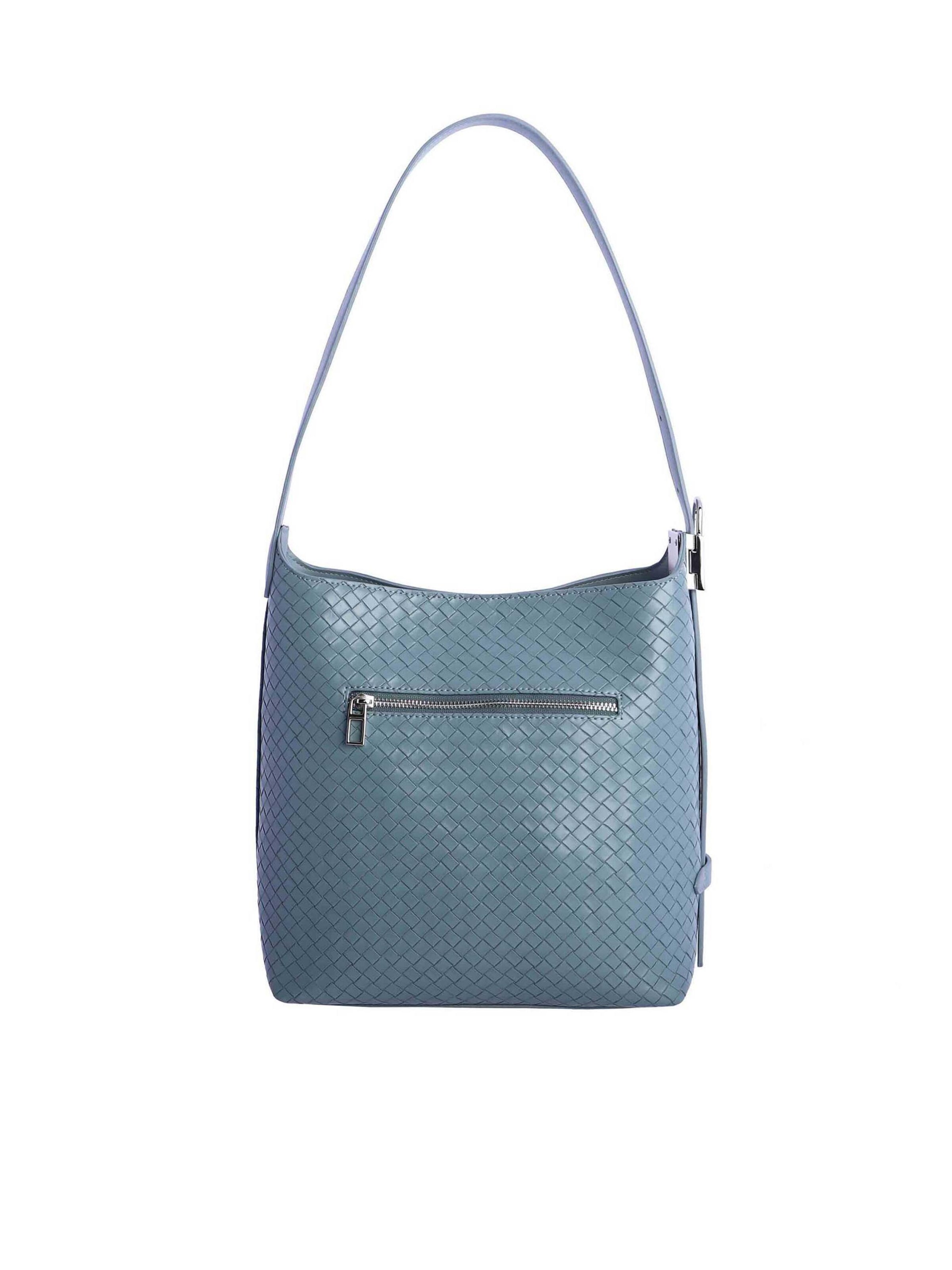 Don Algodon - Bolso de hombro 'Bolso de hombro para mujer Lipari de piel sintética con botón magnético' en azul