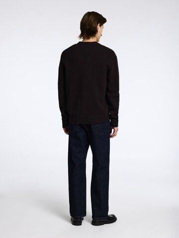 SELECTED Cardigan i brun