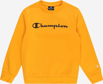 Sweat Champion Authentic Athletic Apparel en jaune : devant