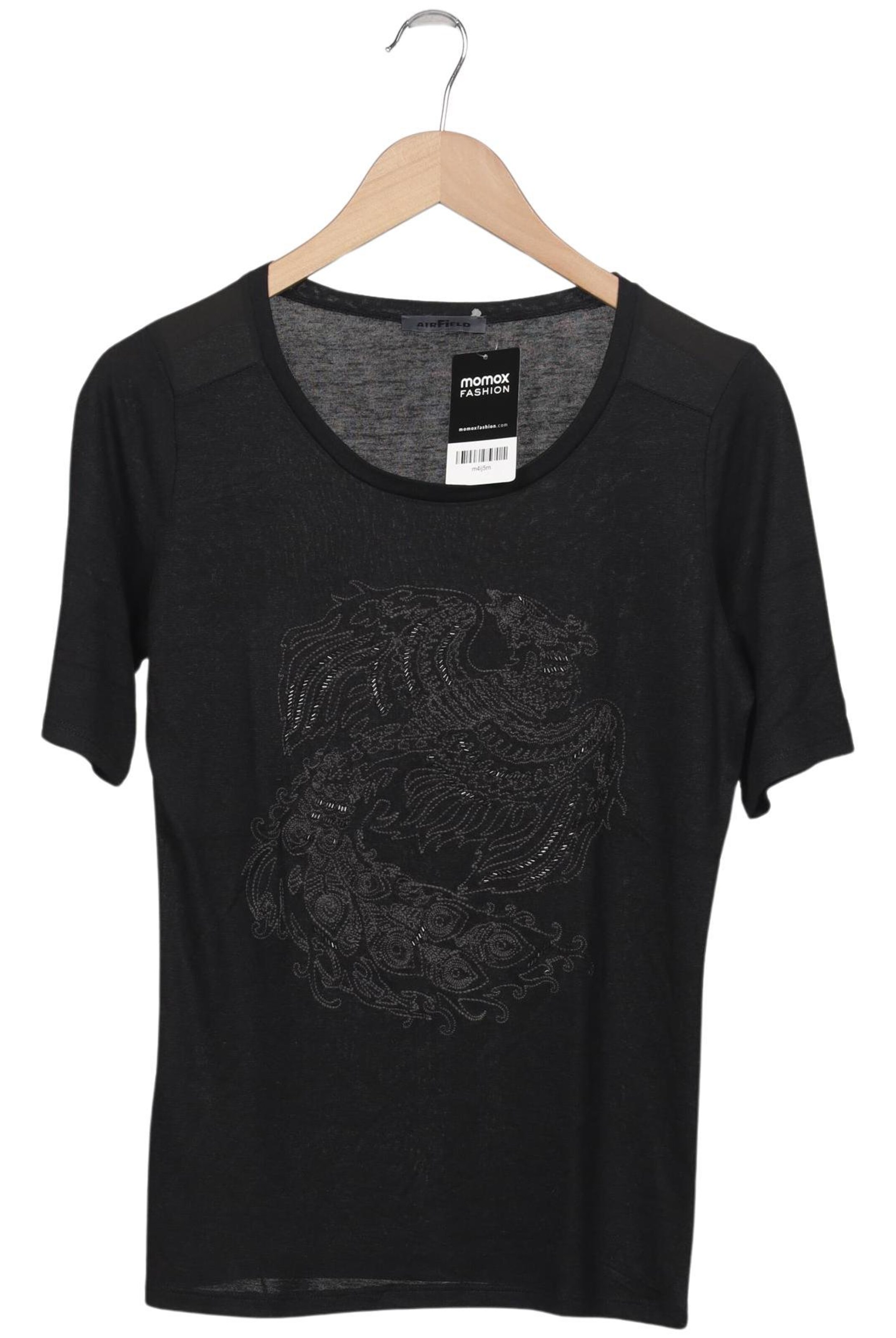 AIRFIELD Top & Shirt in M in Black: front