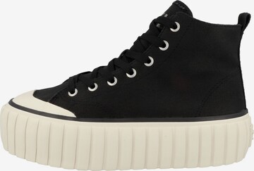 DIESEL Sneakers hoog ' S-Hanami Mid ' in Zwart