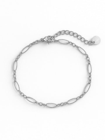 BEACH TO THE CITY Armband 'Collo' in Silber: Vorderseite