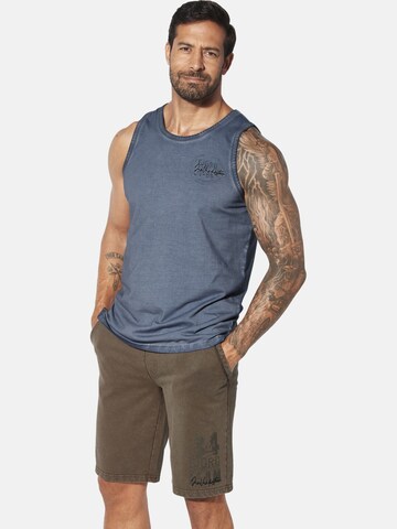 Jan Vanderstorm Shirt ' Mikjan ' in Blue