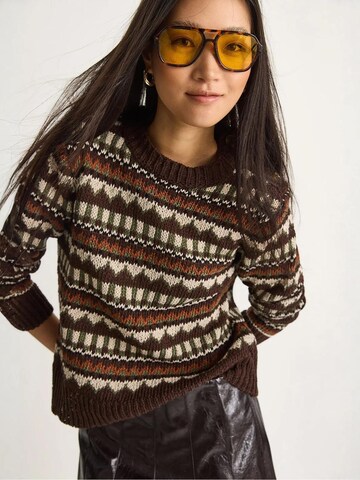 Pull-over Bianco Lucci en marron