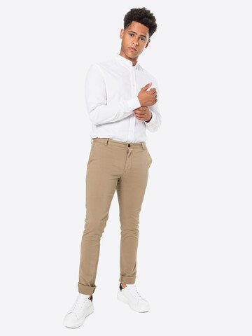 Tiger of Sweden Slimfit Byxa 'TRANSIT 4.' i beige