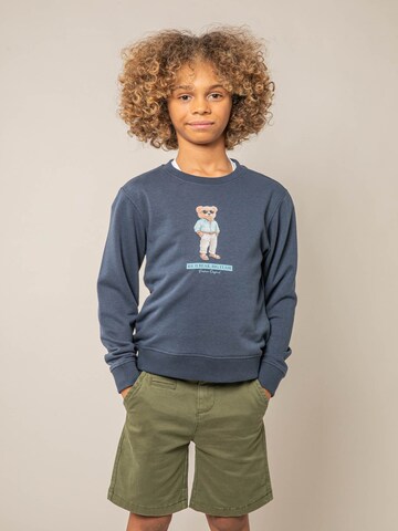 Sweat 'SLEEKBEAR' Deeluxe en bleu : devant