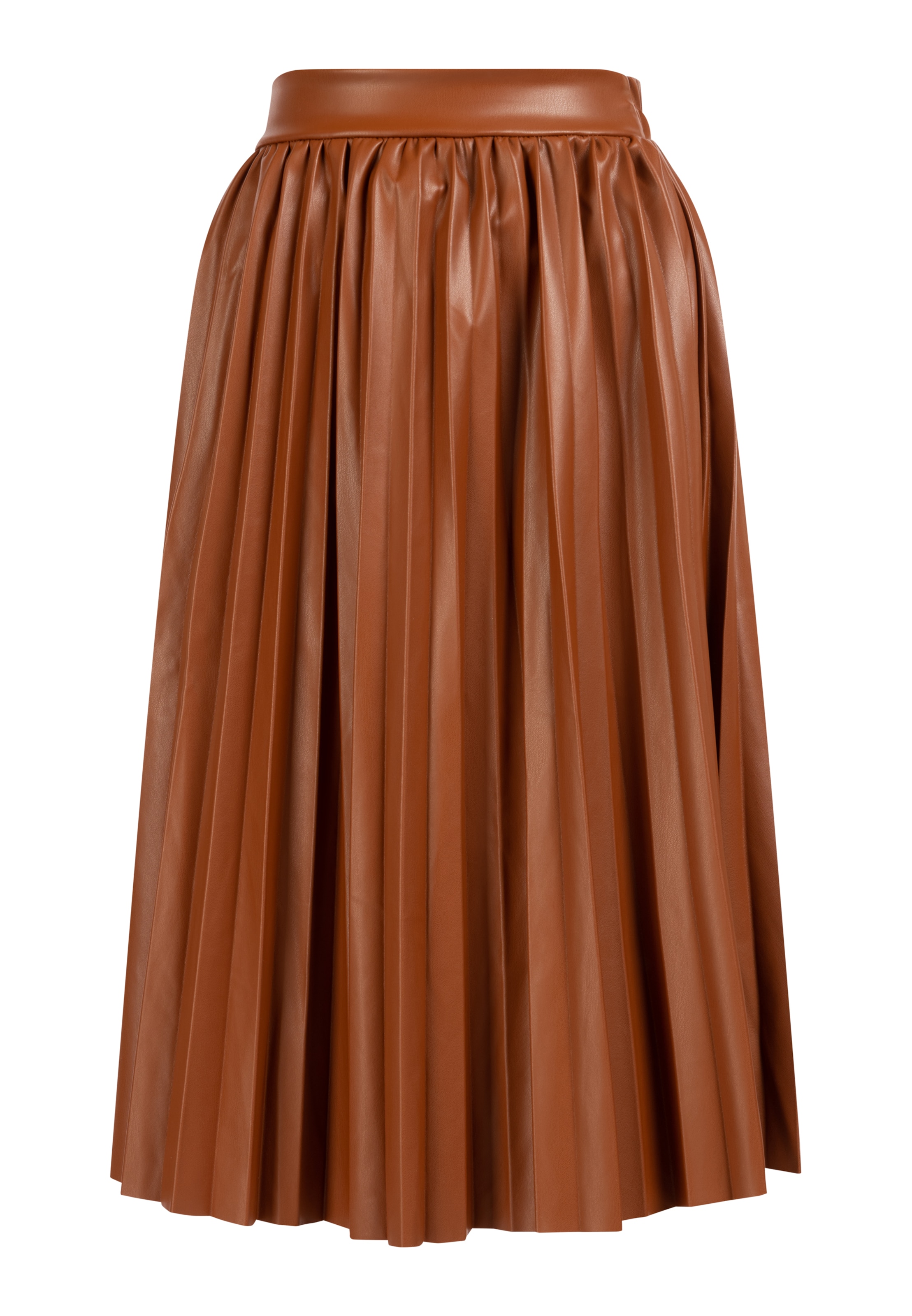 faina - Saia em castanho: frente