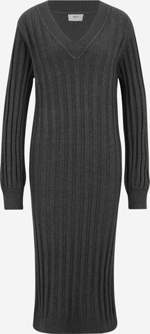 OBJECT Tall Knitted dress 'ALICE' in Grey: front