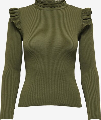 ONLY Pullover 'ONLSia Sally' in XS in oliv, Produktansicht