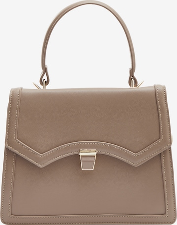 Borsa a mano di Usha in beige: frontale