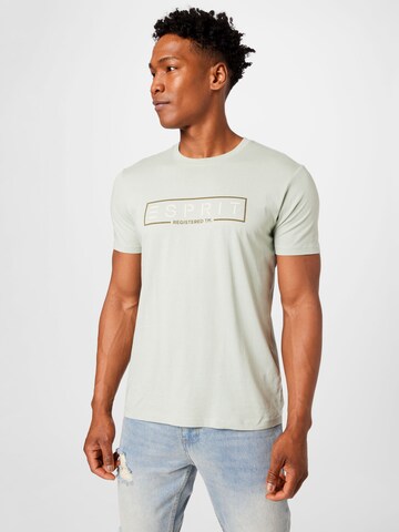 ESPRIT Shirt in Groen: voorkant